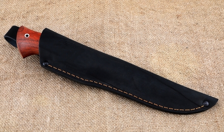 Нож Косуля из пальца гусеницы трактора рукоять падук Нож Косуля из пальца гусеницы трактора рукоять падук