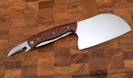 Тяпка №8 три в одном сталь 95Х18 рукоять текстолит Тяпка №8 три в одном сталь 95Х18 рукоять текстолит