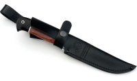 Нож Рыболов-1 сталь дамаск, рукоять бубинга-черный граб - _MG_2998.jpg