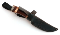 Нож Жерех сталь ELMAX, рукоять коричневый граб-кап,мельхиор - IMG_5786.jpg