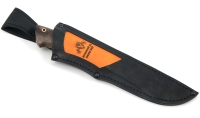 Нож Крот-2 сталь ELMAX (сатин), рукоять карельская береза стабилизированная коричневая - Нож Крот-2 сталь ELMAX (сатин), рукоять карельская береза стабилизированная коричневая