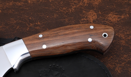 Тяпка №8 сталь 95Х18 цельнометаллическая, рукоять венге Тяпка №8 сталь 95Х18 цельнометаллическая, рукоять венге