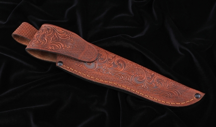 Нож из S390 «Странник» рукоять карбон Нож из S390 «Странник» рукоять карбон