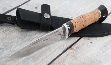 Нож "Амур" сталь VG-10 рукоять береста