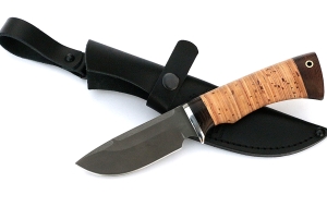 Нож Хаска сталь Х12МФ, рукоять береста Нож Хаска сталь Х12МФ, рукоять береста