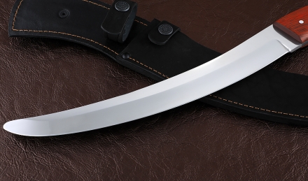 Нож Сабраж, сталь 95Х18 рукоять падук с дюралью