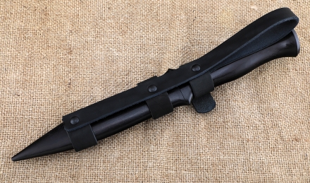 Нож Фаворит сталь 95Х18, рукоять и ножны черный граб Нож Фаворит сталь 95Х18, рукоять и ножны черный граб