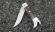 Нож Сапожок выкидной сталь Elmax  накладки карельская береза коричневая 