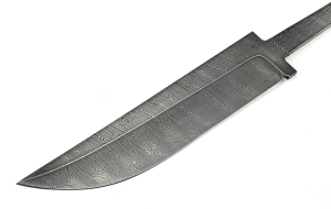 Клинок Налим, сталь дамаск
