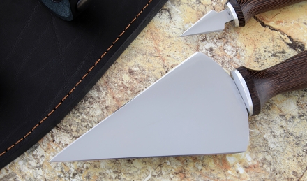 Набор из 2х ножей для просфоры 95Х18 венге Набор из 2х ножей для просфоры 95Х18 венге