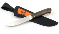 Нож Пантера сталь ELMAX (сатин), рукоять карельская береза стабилизированная коричневая - Нож Пантера сталь ELMAX (сатин), рукоять карельская береза стабилизированная коричневая