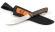 Нож Пантера сталь ELMAX (сатин), рукоять карельская береза стабилизированная коричневая