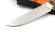 Нож Пантера сталь ELMAX (сатин), рукоять карельская береза стабилизированная коричневая