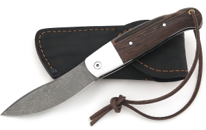Нож складной Клык, сталь Х12МФ, рукоять накладки венге