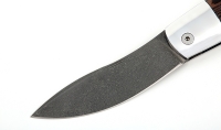 Нож Клык, складной, сталь Х12МФ, рукоять накладки венге - Нож Клык, складной, сталь Х12МФ, рукоять накладки венге
