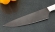 Нож Шеф №5 сталь Х12МФ, рукоять акрил белый