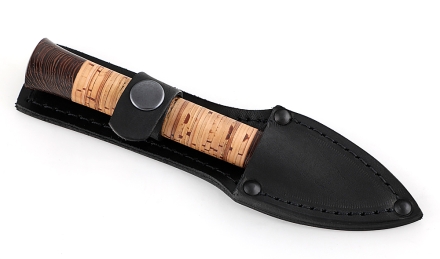 Нож для просфоры № 2 (Копие) малый, сталь Х12МФ, рукоять береста Нож для просфоры № 2 (Копие) малый, сталь Х12МФ, рукоять береста