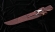 Нож Гриф дамаск ламинированный с долом карельская береза карбон