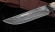 Нож Гриф дамаск ламинированный с долом карельская береза карбон