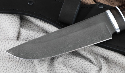 Нож Аллигатор сталь Х12МФ, рукоять венге-черный граб Нож Аллигатор сталь Х12МФ, рукоять венге-черный граб