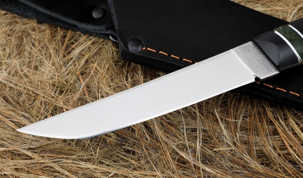 Нож Шаман Elmax рукоять G10 черная, карельская береза зеленая, черный граб Нож Шаман Elmax рукоять G10 черная, карельская береза зеленая, черный граб