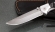 Нож складной Лиса-2 из рессоры рукоять черный граб