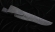 Нож из S390 «Ангара» черный граб железное дерево
