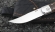 Нож Сапожок выкидной сталь булат накладки карельская береза коричневая
