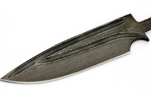 Клинок Походный, сталь дамаск-долы