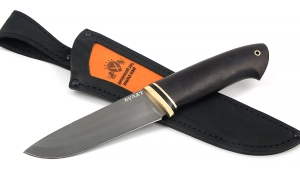 Нож Кабан сталь Булат, рукоять черный граб Нож Кабан сталь Булат, рукоять черный граб