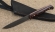 Нож "Охотник-2" цельнометаллический сталь х12мф, рукоять микарта красная 