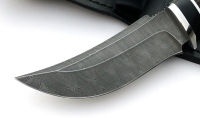 Нож Бобр сталь дамаск, рукоять венге-черный граб - _MG_3095.jpg