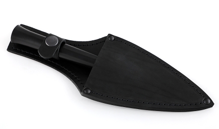 Нож для просфоры № 5 (Копие) средний, сталь Х12МФ, рукоять черный граб