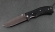 Складной нож Дельфин, сталь Х12МФ, рукоять накладки акрил черный