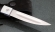 Нож складной Якут сталь S390 накладки G10 черная с белой