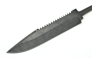 Клинок Рыболов-1, сталь дамаск