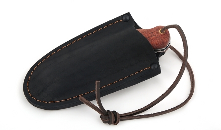 Нож складной Таежник, сталь Х12МФ, рукоять накладки бубинга Нож складной Таежник, сталь Х12МФ, рукоять накладки бубинга