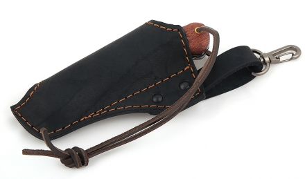 Нож складной Таежник, сталь Х12МФ, рукоять накладки бубинга Нож складной Таежник, сталь Х12МФ, рукоять накладки бубинга