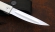 Нож складной Якут сталь Х12МФ накладки акрил белый