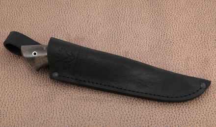 Нож "Лютик" сталь VG-10 рукоять карельская береза коричневая 