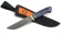 Нож Крот-2 сталь Булат, рукоять карельская береза стабилизированная фиолетовая