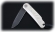 Нож складной Колибри, сталь Х12МФ, рукоять накладки акрил белый