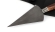 Нож для просфоры № 6 (Копие) большой, сталь Х12МФ, рукоять карельская береза стабилизированная коричневая, мельхиор