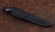 Нож Барракуда-2 сталь Х12МФ, рукоять черный граб резной, акрил