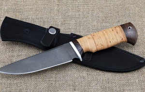 Нож Аллигатор-2 сталь Х12МФ рукоять береста