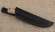 Нож "Велес" цельнометаллическая сталь х12мф, рукоять G10 желтая 