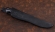 Нож Барракуда-2 сталь дамаск, рукоять черный граб резной, акрил