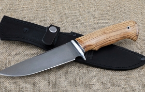 Нож Аллигатор-2 сталь Х12МФ рукоять зебрано Нож Аллигатор-2 сталь Х12МФ рукоять зебрано