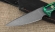 Нож "Рысь" цельнометаллическая сталь х12мф, рукоять G10 зеленая