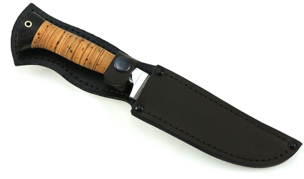 Нож Узбекский малый сталь Х12МФ, рукоять береста